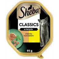Mokra karma dla kotów - Karma dla kota SHEBA Classics Kaczka i kurczak 85 g - miniaturka - grafika 1