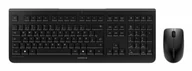 Zestawy myszka + klawiatura - CHERRY DW 3000 klawiatura Dołączona myszka Dom/Biuro RF Wireless QWERTY Włoski Czarny JD-0710IT-2 - miniaturka - grafika 1