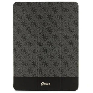 Guess GUFCP12PS4SGK iPad Pro 12.9" czarny/black 4G Stripe Allover - Etui do tabletów - miniaturka - grafika 1