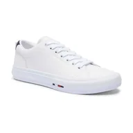 Trampki męskie - Tommy Hilfiger Skórzane tenisówki HI VULC STREET - miniaturka - grafika 1
