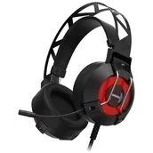 Słuchawki - Edifier G30 TE czarno-czerwone - miniaturka - grafika 1