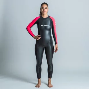 Kombinezon Pływacki Openwater Ows Z Neoprenu 2/2 Mm Damski - Pianki do pływania - miniaturka - grafika 1