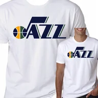 Koszulki męskie - T-Shirt Koszulka Utah Jazz Prezent Nba S 0491 - miniaturka - grafika 1