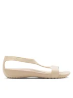 Sandały damskie - Crocs Sandały SERENA SANDAL 205469-212 Beżowy - miniaturka - grafika 1