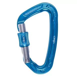 Beal Be Quick Karabinek, blue 2021 Karabinki zakręcane BMCLBQ.B - Sprzęt wspinaczkowy - miniaturka - grafika 1