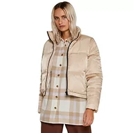 Kurtki damskie - Noisy May Damska kurtka Nmanni Noos L/S, Irish Cream/Detale: Podszewka DTM, XS - miniaturka - grafika 1