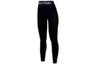 Legginsy - CALVIN KLEIN LEGINSY DAMSKIE BAWEŁNIANE LEGGING BLACK 701218762 001 - Rozmiar: S - miniaturka - grafika 1