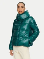 Kurtki damskie - REPLAY Kurtka zimowa W7855 .000.84988 Zielony Regular Fit - miniaturka - grafika 1