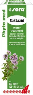 Sera Preparat Phyto med Baktazid 100 ml - Preparaty do akwarium - miniaturka - grafika 1
