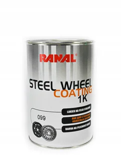 Lakier na felgi Ranal 099 Czarny Połysk 800ml - Chemia warsztatowa - miniaturka - grafika 1