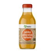 Soki i napoje niegazowane - EkaMedica Jabłko pomarańcza kurkuma Sok, 300ml - miniaturka - grafika 1