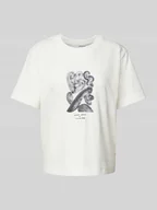 Koszulki i topy damskie - T-shirt z okrągłym dekoltem model ‘ESSENTIAL’ - miniaturka - grafika 1