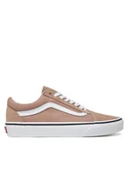 Trampki damskie - Vans Tenisówki Old Skool VN000D6WE2V1 Beżowy - miniaturka - grafika 1