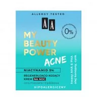 Kremy do twarzy - Oceanic My Beauty Power Acne - Regenerujacy krem na noc 50ml - miniaturka - grafika 1