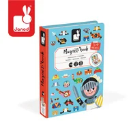 Układanki dla dzieci - Janod Magnetyczna układanka Kostiumy Chłopiec Magnetibook, solution_bc3700217327194 - miniaturka - grafika 1