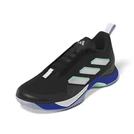 Trampki damskie - adidas Avacourt Clay, Trampki damskie, Ftwr White/Silver Met./Pulse Mint, 40 EU, Ftwr White Silver Met Pulse Mint, 40 EU - miniaturka - grafika 1