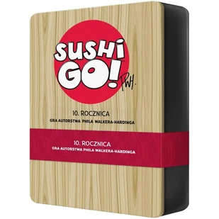 Rebel, Sushi Go! 10 rocznica, towarzyska gra karciana - Gry karciane - miniaturka - grafika 1