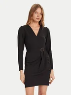 Sukienki - Morgan Sukienka koktajlowa 242-RJIMY Czarny Slim Fit - miniaturka - grafika 1
