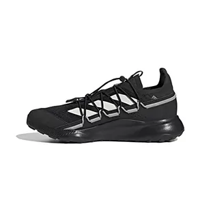adidas Terrex Voyager 21 Buty do hikingu Dzieci, Black Core Black Chalk White Grey Two, 37 1/3 EU - Buty dla chłopców - miniaturka - grafika 1