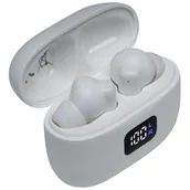 Słuchawki - XMUSIC Słuchawki dokanałowe XTW500W Biały - miniaturka - grafika 1