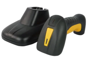 Czytnik QR dalekiego zasięgu ze stacją i odczytem z 7m skaner WIFI Bluetooth HD4600-LR - Czytniki kodów kreskowych - miniaturka - grafika 1