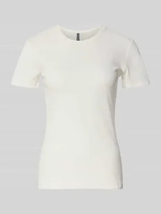 T-shirt o kroju slim fit z mieszanki bawełny model ‘RUKA’ - Koszulki i topy damskie - miniaturka - grafika 1