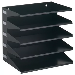Sorter do dokumentów DURABLE 5 półek czarny 336001 - Przyborniki na biurko - miniaturka - grafika 1