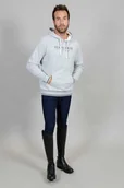 Akcesoria jeździeckie - Harcour Bluza męska z kapturem SWISS AW 22/23 - grey - miniaturka - grafika 1