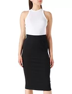 Spódnice - VERO MODA Damska spódnica ołówkowa Vmlavender Hw Pencil Skirt VMA Noos, czarny, L - miniaturka - grafika 1