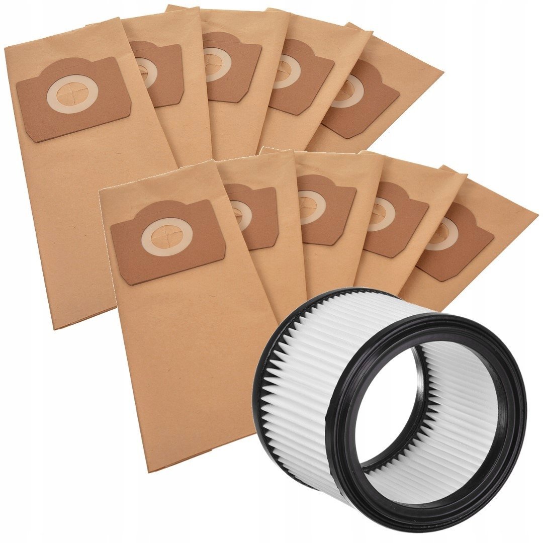 Filtr + Worki MAKITA 446L VC2512L VC2010L VC2012L