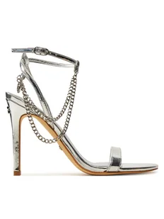 Guess Sandały Miamy FLDMIA LEL03 Srebrny - Sandały damskie - miniaturka - grafika 1