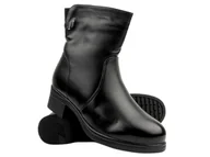 Botki damskie - Ocieplane botki damskie - Vinceza 85152, czarne - miniaturka - grafika 1