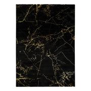 Dywany - Czarny dywan Universal Gold Marble, 60x120 cm - miniaturka - grafika 1