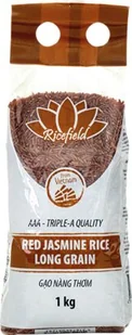 Ryż jaśminowy czerwony 1000g Ricefield AAA - Ryż - miniaturka - grafika 1
