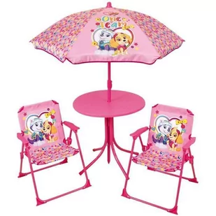 Psi Patrol Skye Ogrodowy Stolik Krzesła Parasol - Krzesełka i taborety dla dzieci - miniaturka - grafika 1
