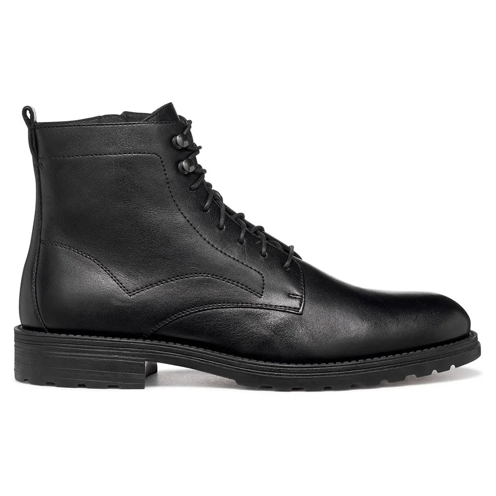 Geox Męskie buty U REDCLIF Ankle Boot, czarne, 46 EU, czarny, 46 EU