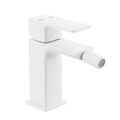 Baterie bidetowe - Bateria bidetowa biała 13.8 cm Dust z korkiem KFA Armatura - miniaturka - grafika 1