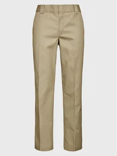 Dickies Spodnie materiałowe Work DK0A4XK9KHK Beżowy Slim Fit - Spodnie męskie - miniaturka - grafika 1