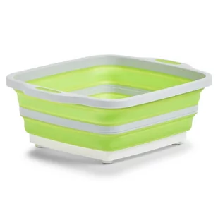 ZELLER Miska kuchenna deska do krojenia 2 w 1 zielona 40 x 32 x 14 cm ZELLER - Miski i półmiski - miniaturka - grafika 1