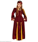 Stroje karnawałowe - Widmann Medieval Princess  kostium dziecięcy, Multicoloured W1253-S - miniaturka - grafika 1