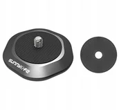 Akcesoria do kamer sportowych - Uchwyt Magnetyczny Mocowanie Płytka Na Magnes Do Kamery Aparatu Gimbala Telefonu Na Gwint 1/4"" / Dz753-d - miniaturka - grafika 1