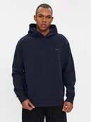 Bluzy męskie - Calvin Klein Bluza K10K112748 Granatowy Comfort Fit - miniaturka - grafika 1