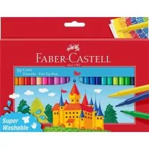 Faber Castell Flamastry Zamek 50 kol FABER CASTELL 440656 - Flamastry - miniaturka - grafika 1