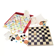 Gry planszowe - Bigjigs Toys Ltd zestaw klasycznych gier planszowych - 72907503748Z - miniaturka - grafika 1