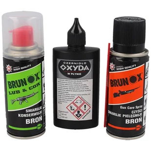 Zestaw do broni Brunox: Lub&Cor, Gun Care, Oksyda (GUN SET2) - Konserwacja broni - miniaturka - grafika 1