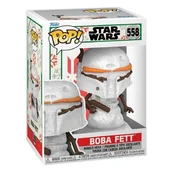Figurki kolekcjonerskie - Funko POP, figurka Star Wars: Holiday - Boba Fett - miniaturka - grafika 1