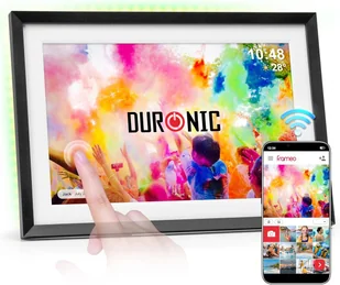 Duronic Frameo PF2A BK Ramka cyfrowa na zdjęcia i filmy Wi-Fi rotacyjna elektroniczna ramka na zdjęcia wysoka rozdzielczość 1280 x 800 Ekran dotykow.. - Ramki cyfrowe do zdjęć Duronic Frameo PF2A BK Ramka cyfrowa na zdjęcia i filmy Wi-Fi rotacyjna elektroniczna ramka na zdjęcia wysoka rozdzielczość 1280 x 800 Ekran dotykow.. - Ramki cyfrowe do zdjęć - miniaturka - grafika 1