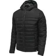 Kurtki męskie - Kurtka męska Hummel North Quilted Hood Jacket czarna r. XL - miniaturka - grafika 1