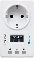 Stacje pogodowe - Uniwersalny przełącznik temperatury UTS 1000, ogrzewanie i chłodzenie, termostat, regulator temperatury - miniaturka - grafika 1