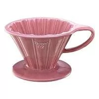 TIAMO Ceramiczny drip Tiamo V02 Różowy HG5536PK - Zaparzacze i kawiarki - miniaturka - grafika 1